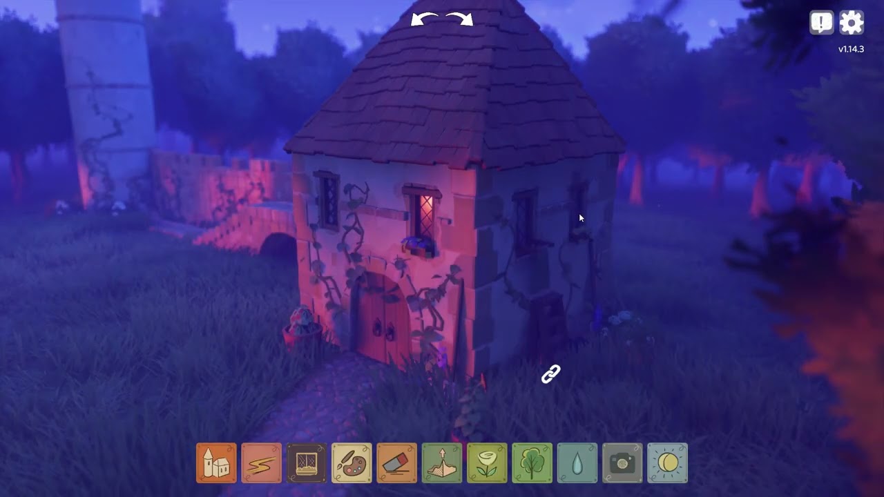 Tiny Glade gameplay to fall a sleep 