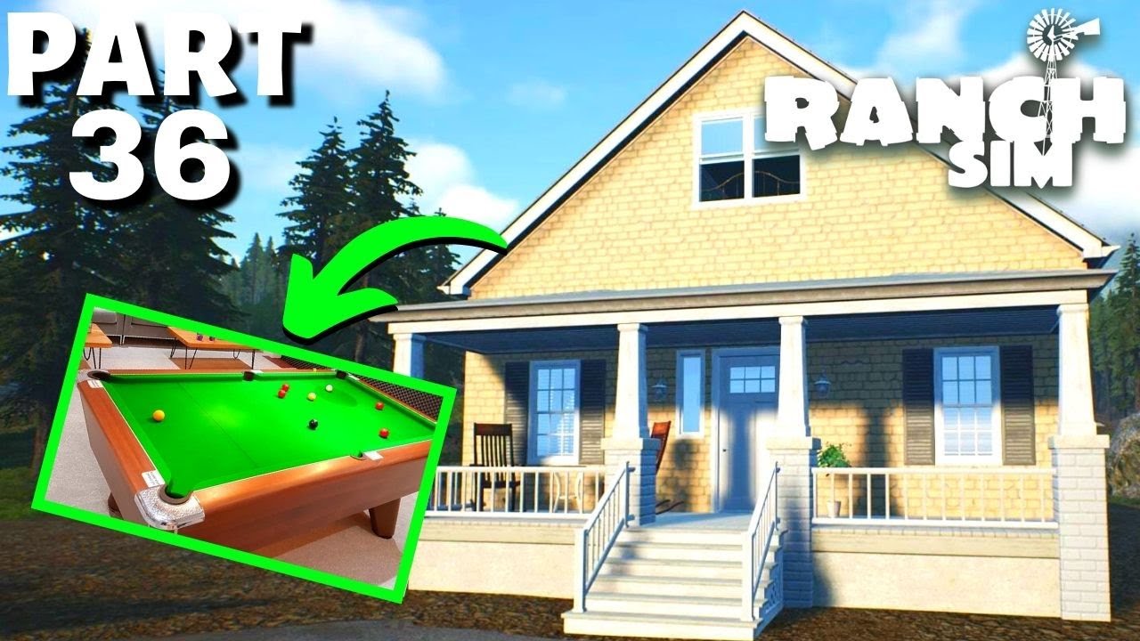 New House +  Pool Table  - Ranch Simulator - PART 36 (HINDI) 2021 | NF