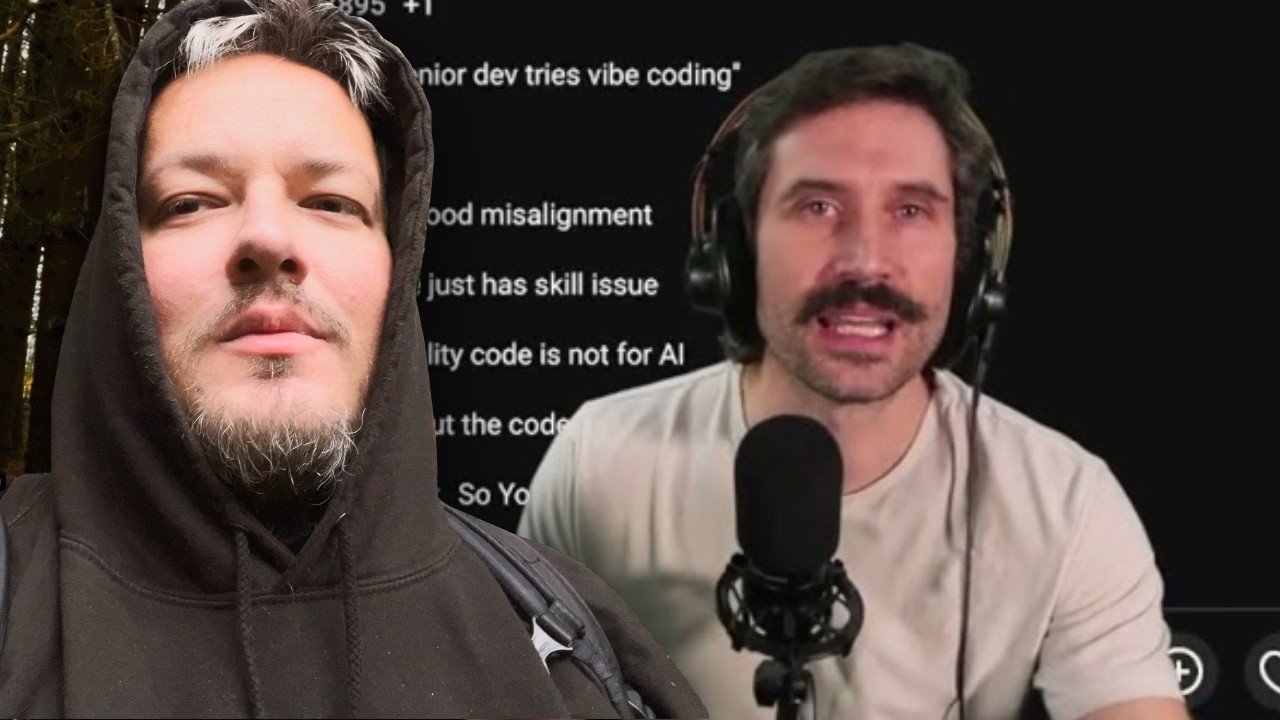 I'm tired of trying to make vibe coding work for me @ThePrimeagenHighlights