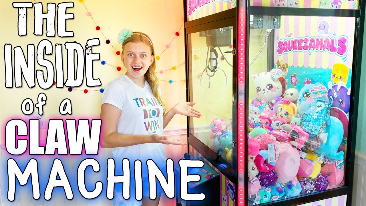 What's Inside My Claw Machine??  FULL TOUR!
