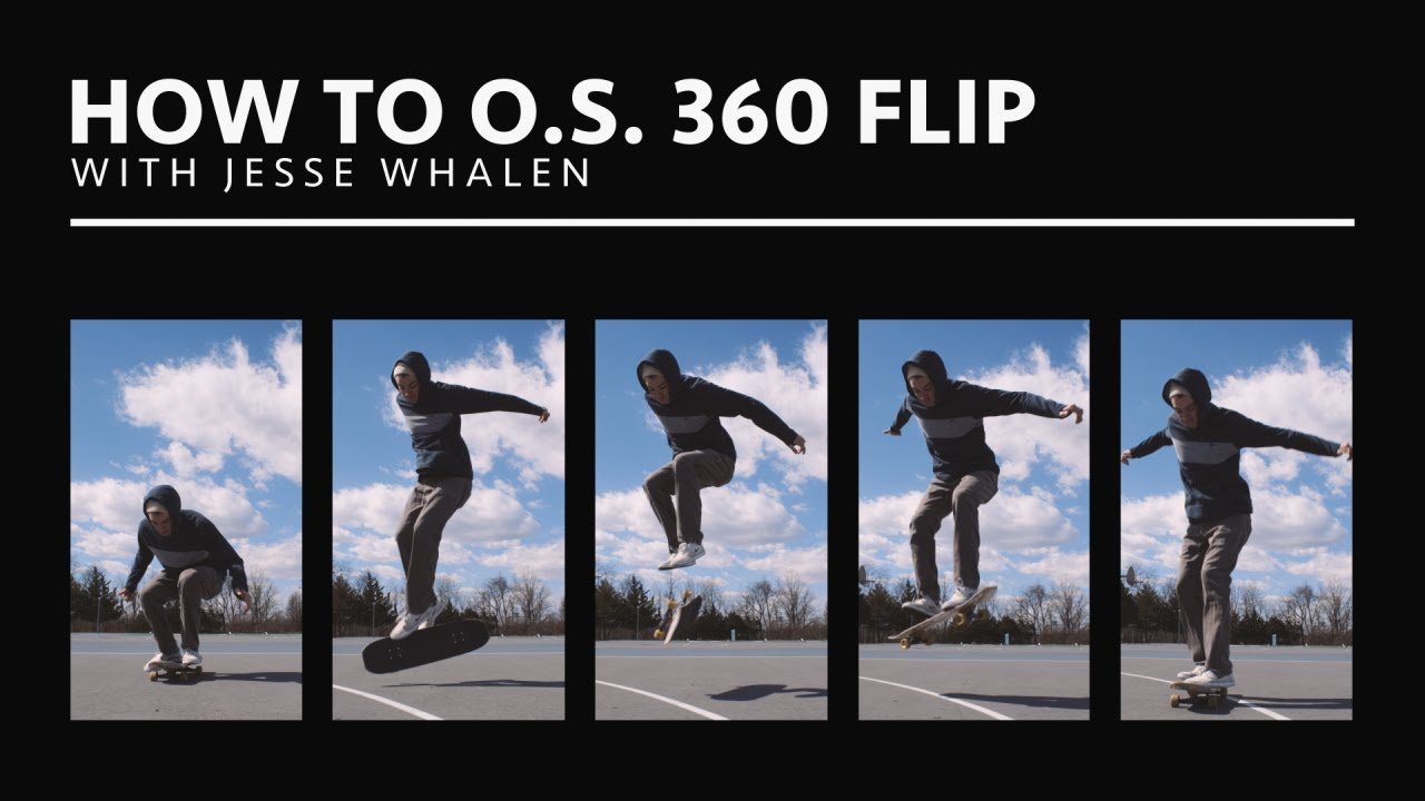 Freestyle Skateboarding Trick Tip: How to Old School 360 Flip with Jesse Whalen