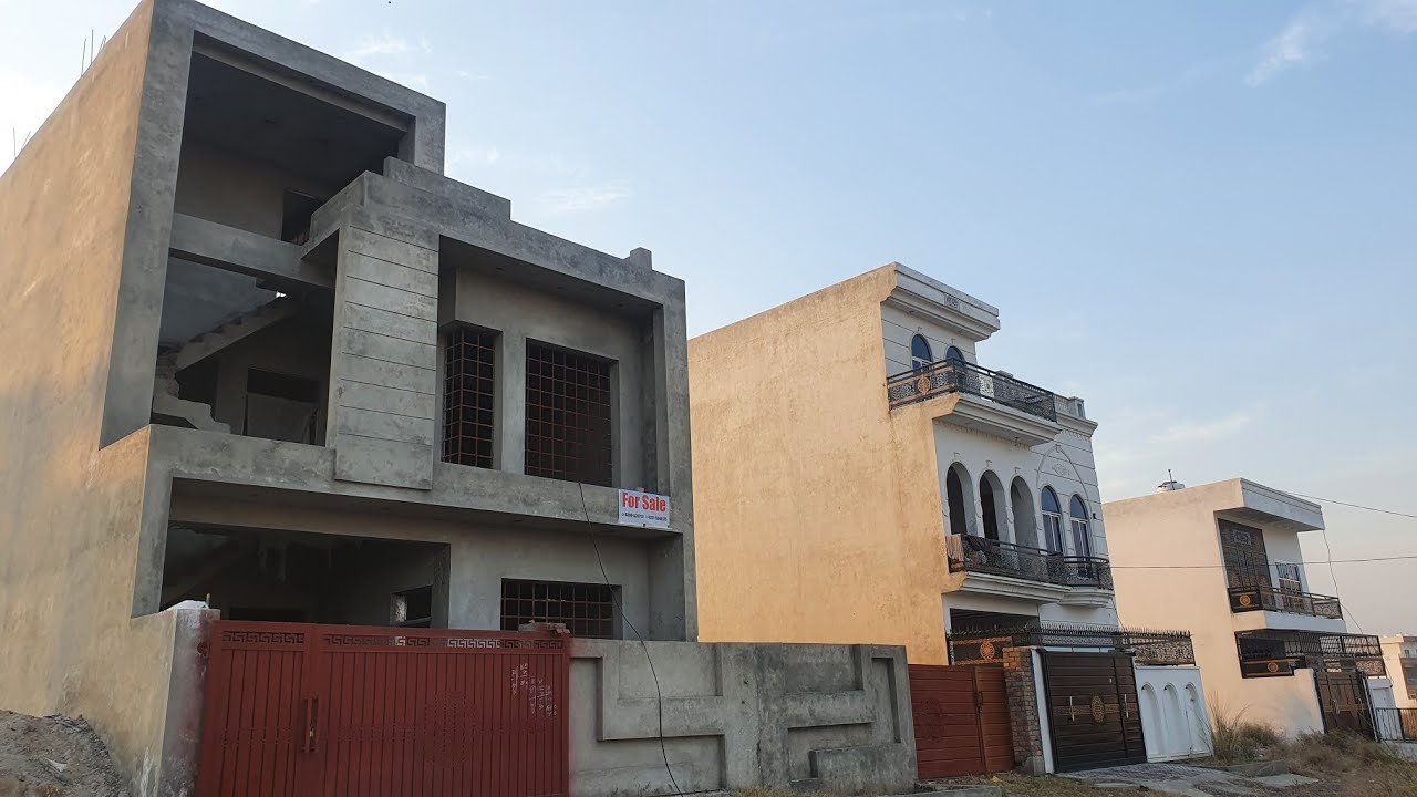 Double story Grey structure for sale in New city phase 2 wahcantt 