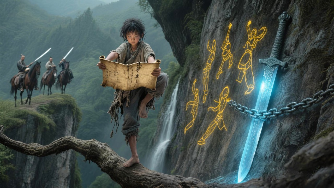 廢柴少年被反派打落懸崖，卻因禍得福發現傳說中的武林秘籍，重出江湖一統武林丨2025丨Donnie丨功夫丨動作#武俠  #熱門 #movie #中國電視劇#许凯#赵丽颖#白鹿#景甜#赴山海