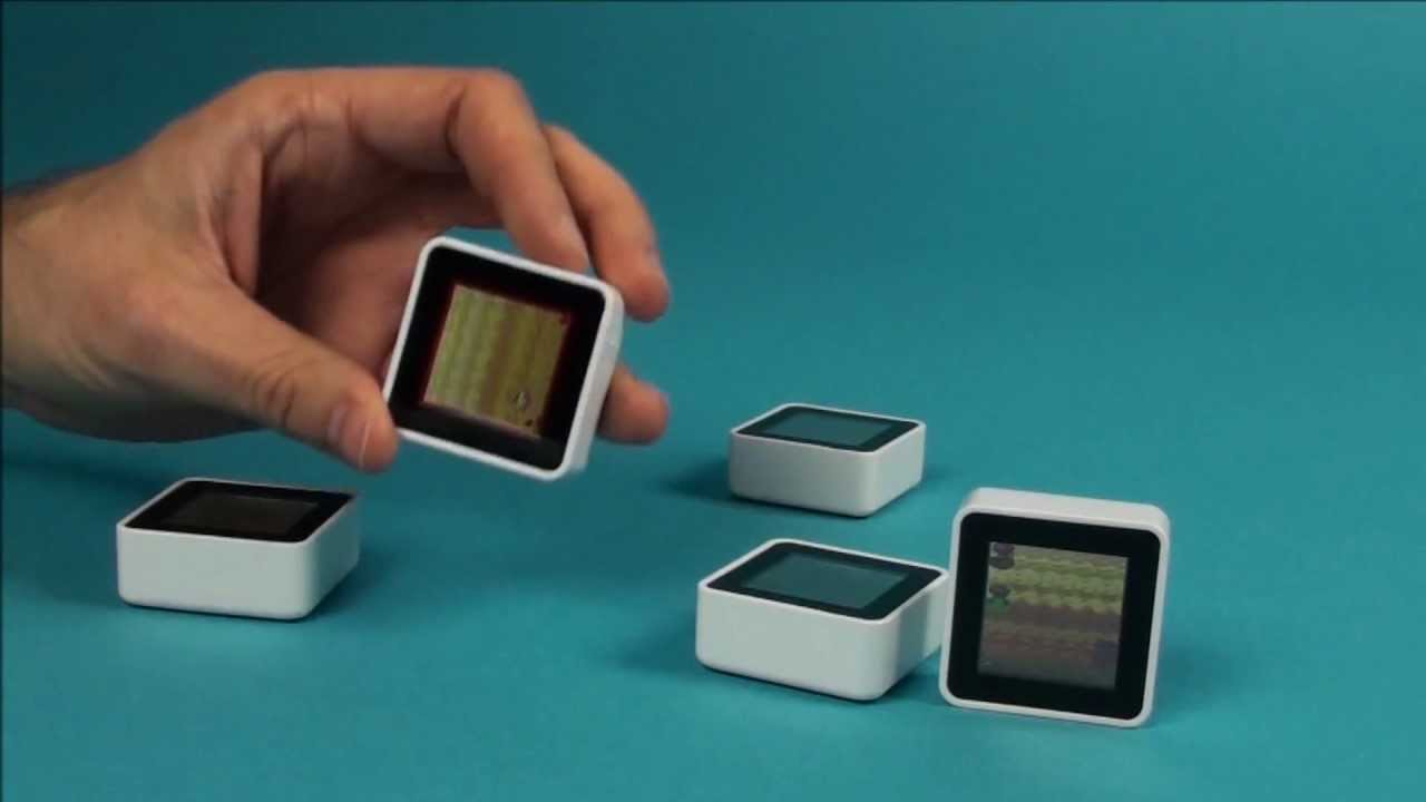 Planet of Tune, on original Sifteo Cubes