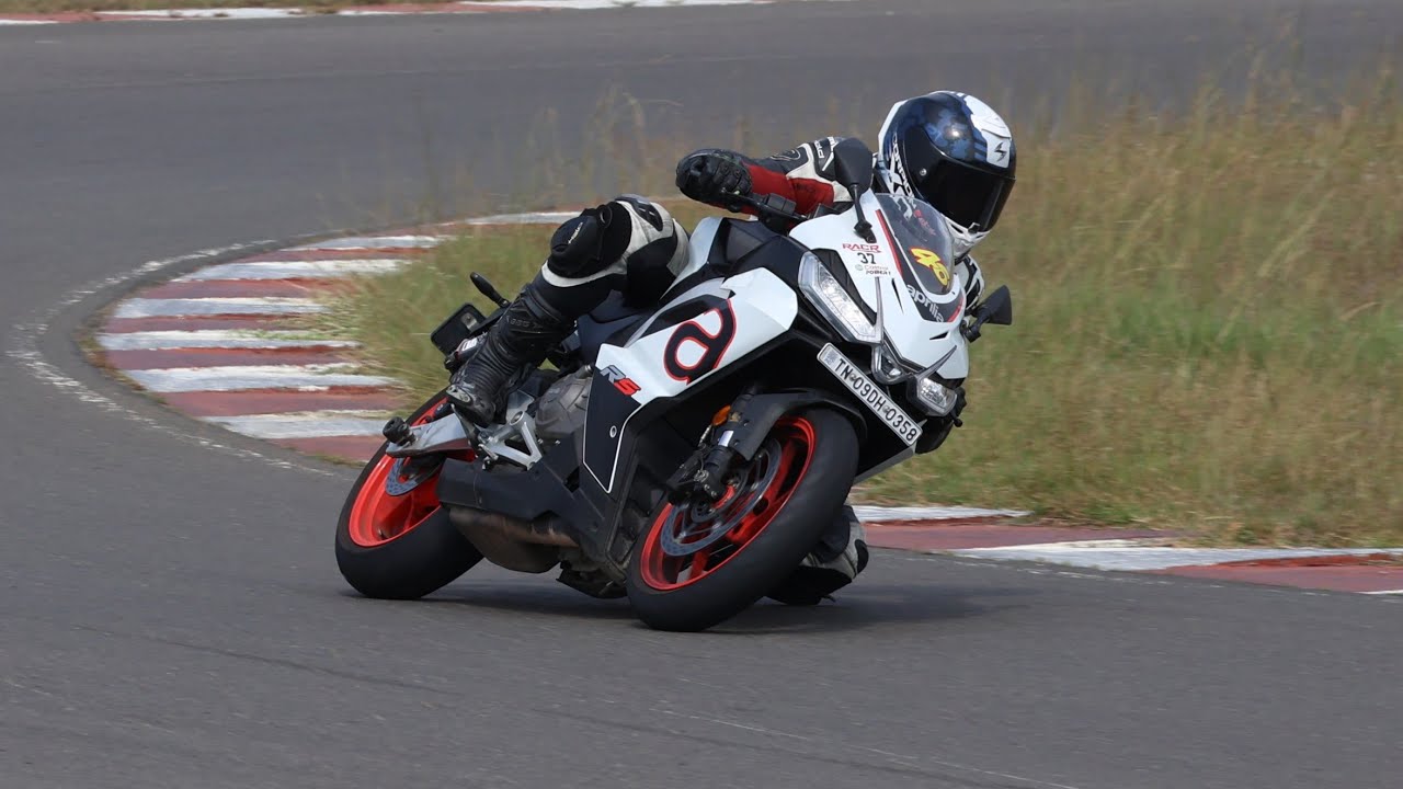 Aprilia RS 457 On Track At MMRT | Full Lap During @TEAMRACR Track Day