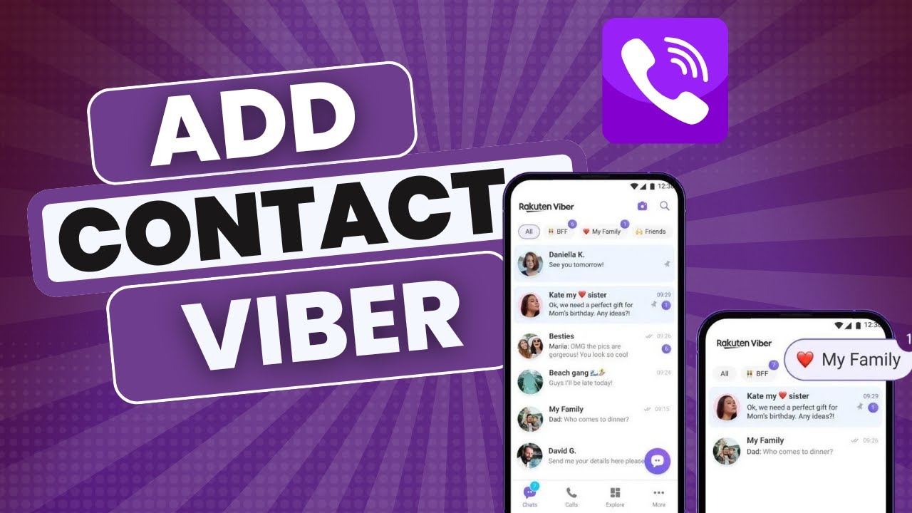 Как добавить контакт в Viber для Android