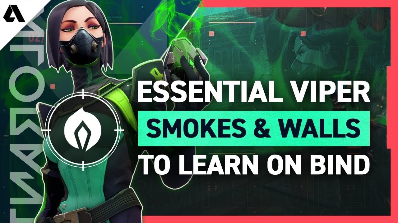 Viper Lineups , Smoke , Wall Guide For BIND Map