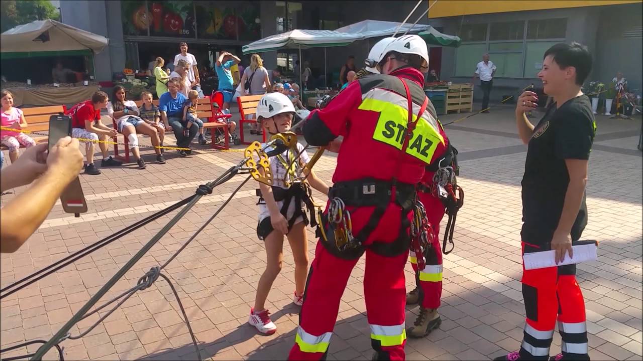 OSP Płock Podolszyce - Pokaz Ratownictwa Wysokościowego