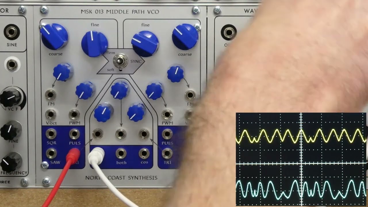 R*S Serge Wave Multipliers vs North Coast MSK013 VCO
