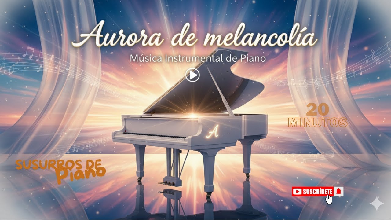 Aurora de Melancolía – Música de piano para [relajarse / meditar / estudiar] 🎹 | Susurros del Piano.