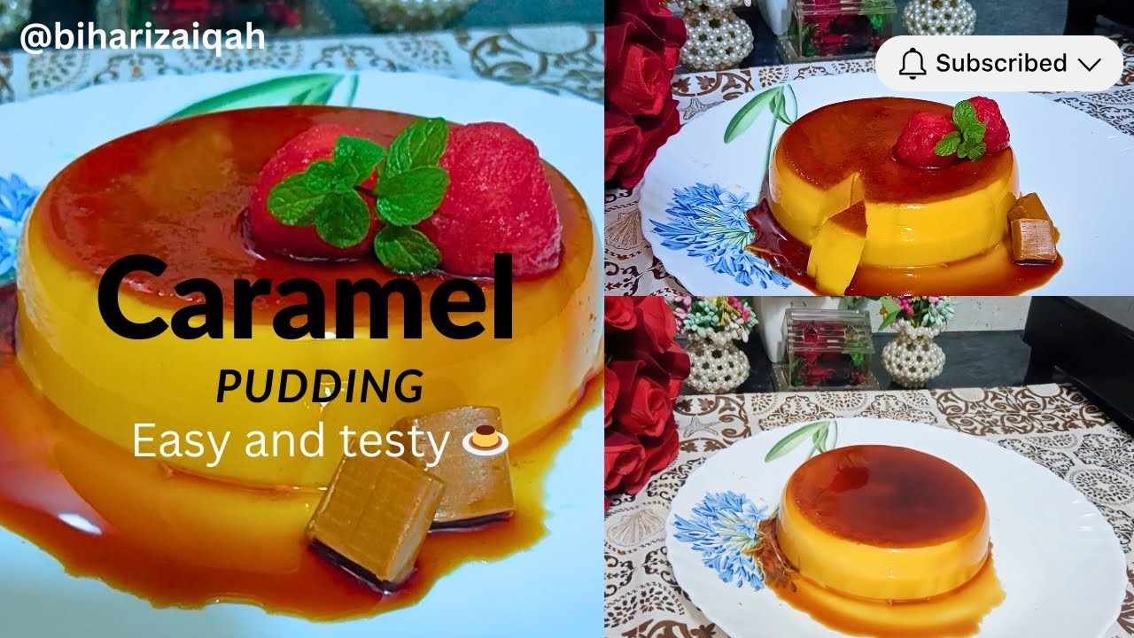 Weikfield caramel custard mix | trying *SHINCHAN wali pudding 🍮* #pudding #biharizaiqah #trending 