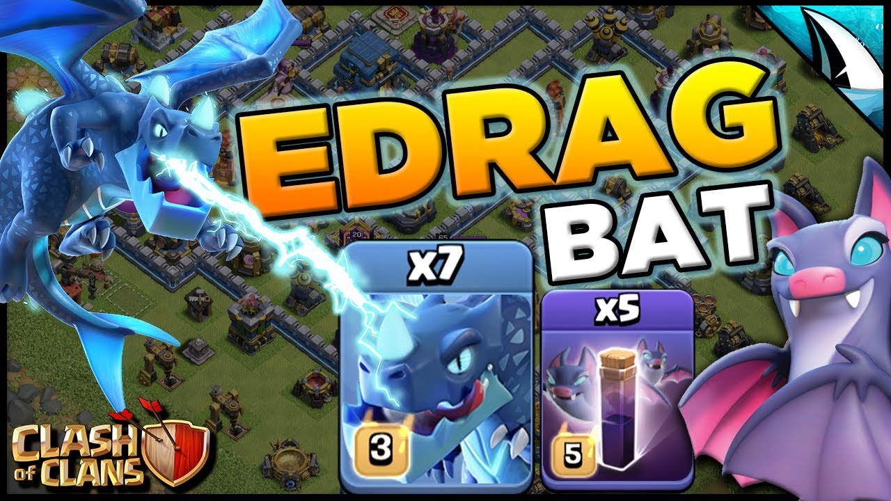 Mass EDrag Bats In Legend League - What Can It Take Out | Clash of Clans