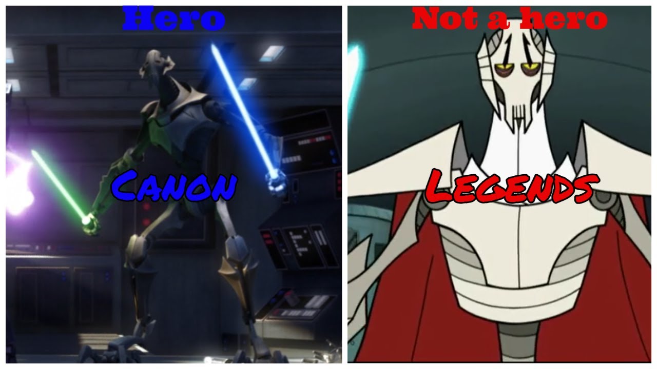 Canon Grievous is a HERO & Legends Grievous ISN'T [Flashback]