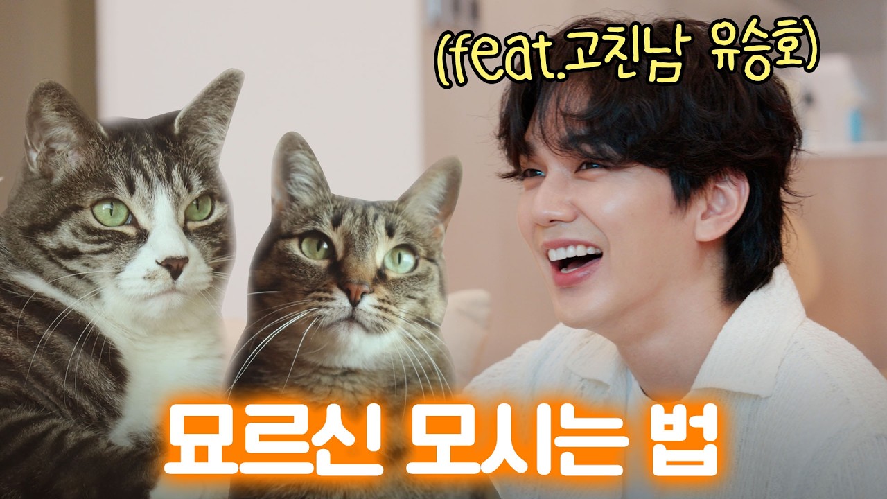 SUB) 눈떠보니 집사가 유승호...? 그 남자의 엄청난 (집)사생활ㅣ고양식탁 유승호 편
