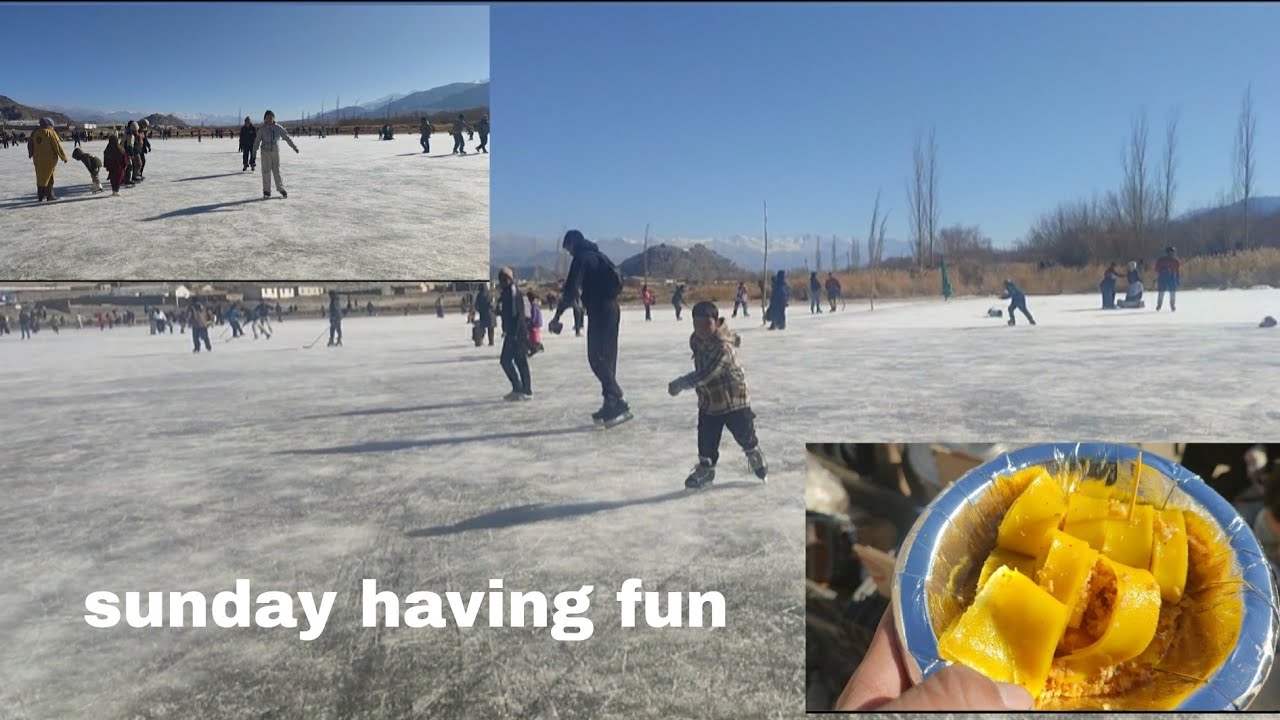 SUNDAY HAVING FUN GOING TO GUPHUKS TO ICE SKATING 