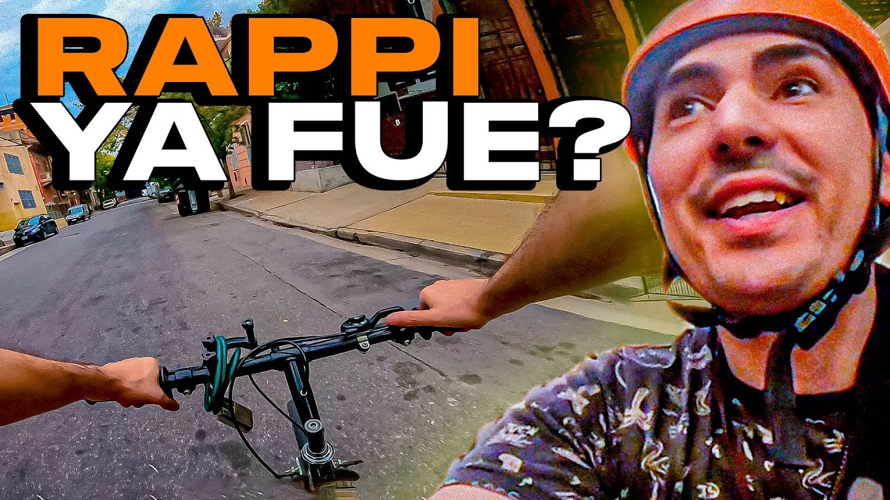 🚲Salimos a Trabajar un SÁBADO de RAPPI / ¿Cuánto se Gana en BICICLETA? con @mochilazuldeviaje