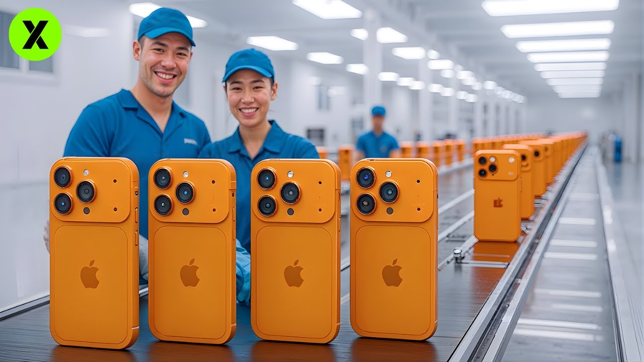 C&Oacute;MO se HACE el IPhone 17 📲 | Dentro de la F&Aacute;BRICA de APPLE