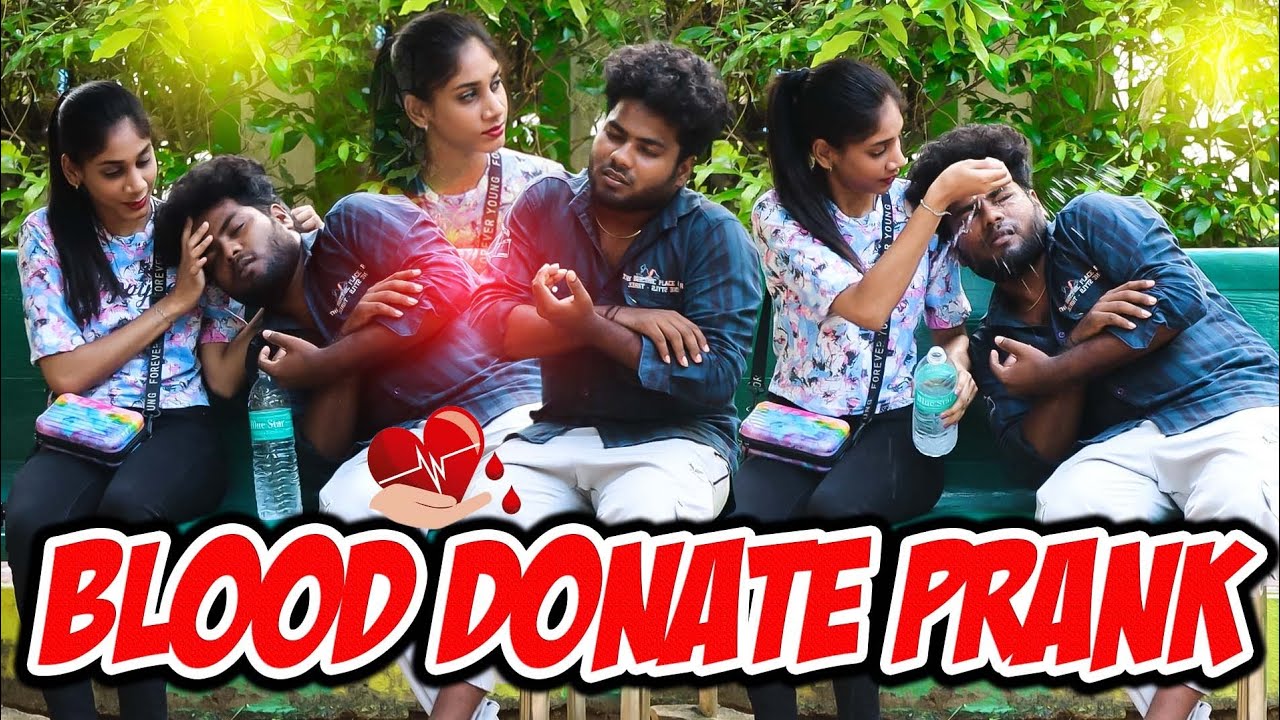 Blood donation 🩸 prank 💜| Thani katchi