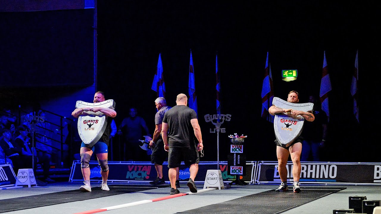 Paddy Records 2nd Furthest Distance EVER! 200kg/440lb Shield Walk at England's Strongest Man 2025
