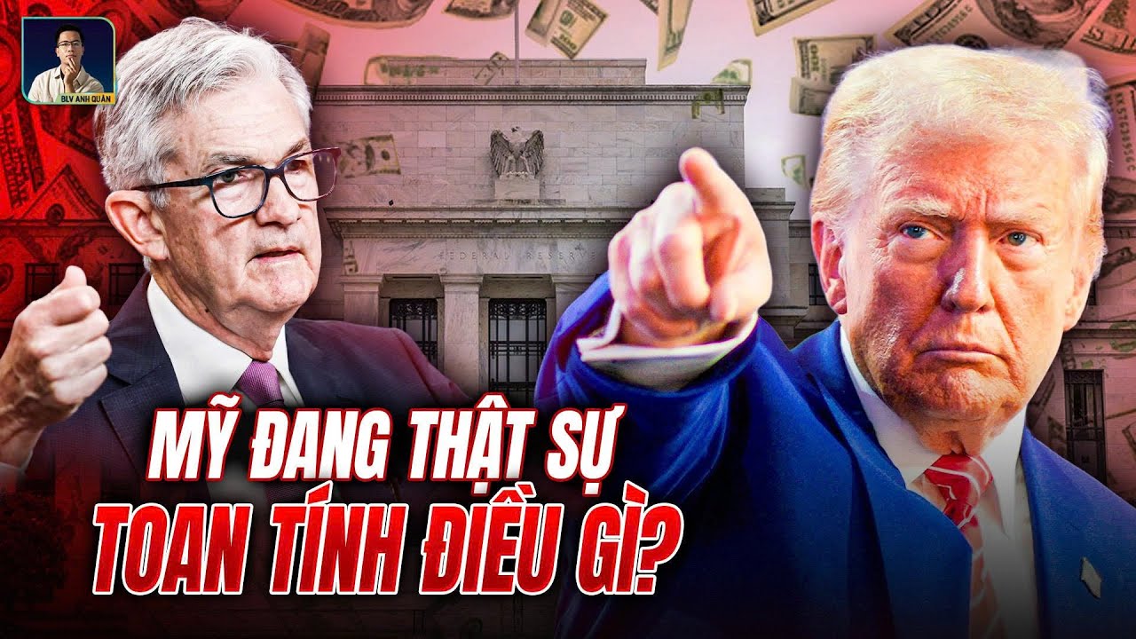 TUYÊN CHIẾN VỚI FED: TRUMP TUNG 'CHIÊU BÀI PHÁP LÝ' VỚI JEROME POWELL, ĐỊNH ĐOẠT LẠI VẬN MỆNH USD!