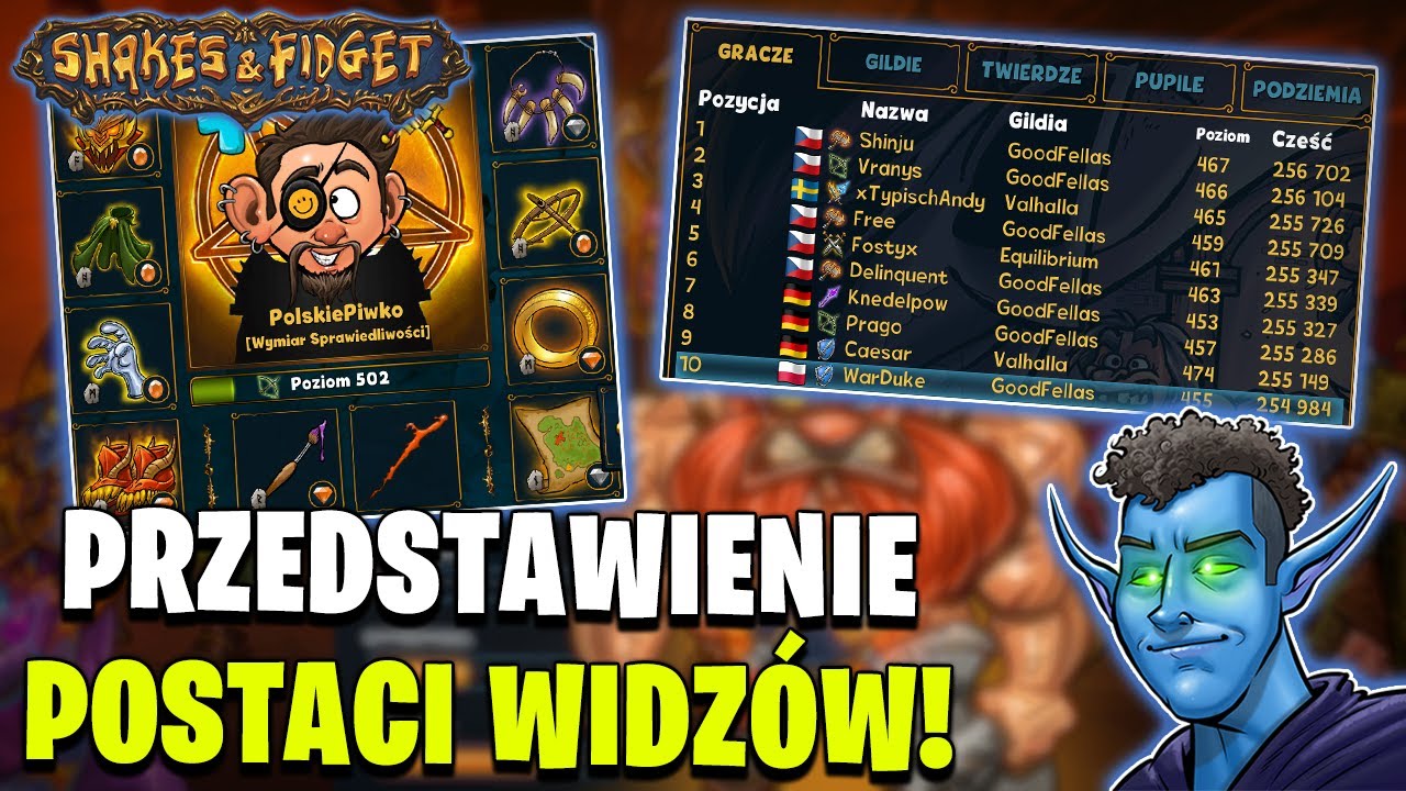 ⭐ TOPOWI WIDZOWIE PRZEJMUJĄ ODCINEK (PRZEDSTAWIENIE POSTACI WIDZ&Oacute;W) ⭐ SHAKES & FIDGET ⭐ N3UTR4L ⭐