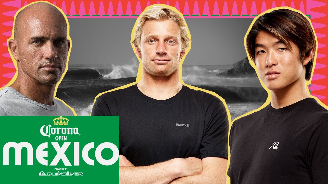 Kelly Slater, Kanoa Igarashi, Kolohe Andino | Corona Open Mexico HEAT REPLAY Seeding Round