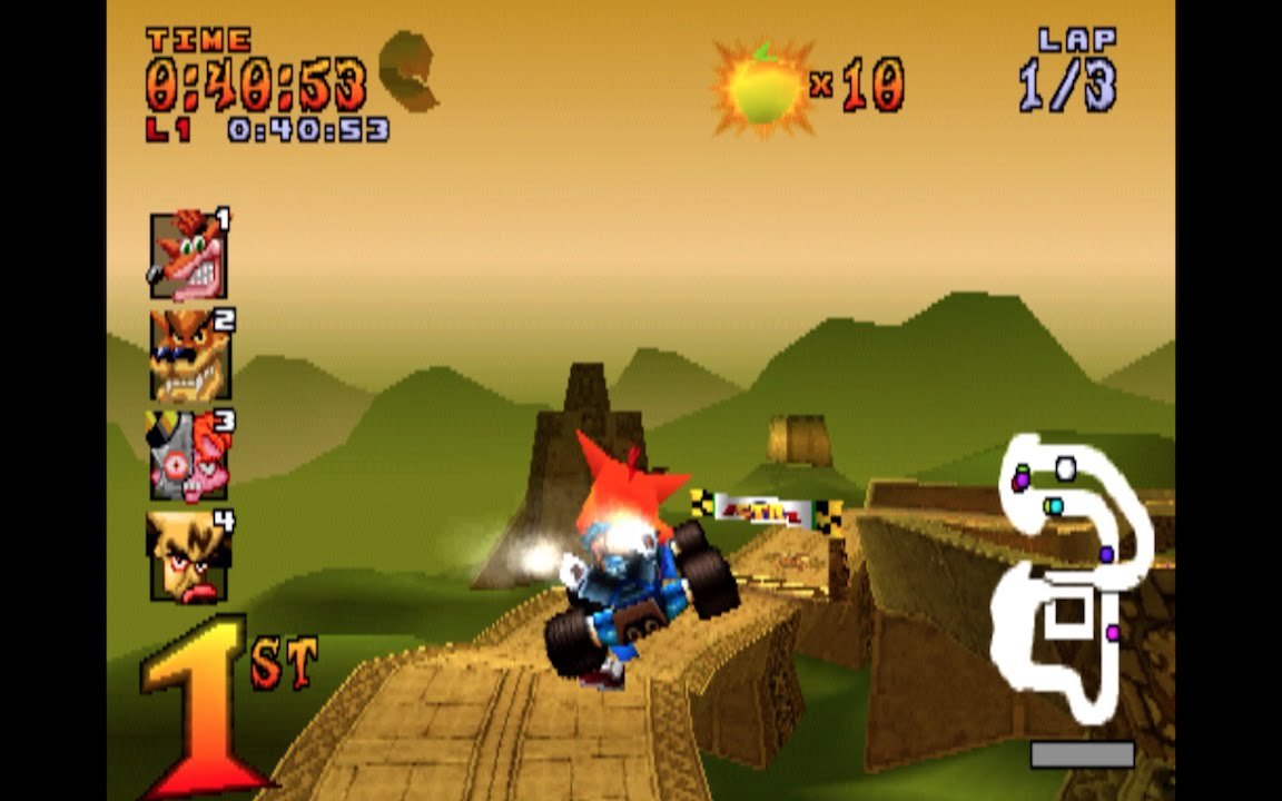Crash Team Racing: Papu's Pyramid (CTR Challenge) [1080 HD]