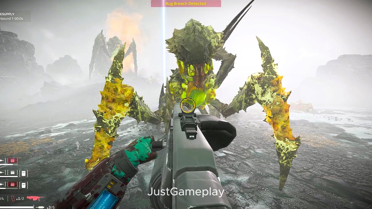 Bugs Everywhere - Helldivers 2 Gameplay | No Commentary