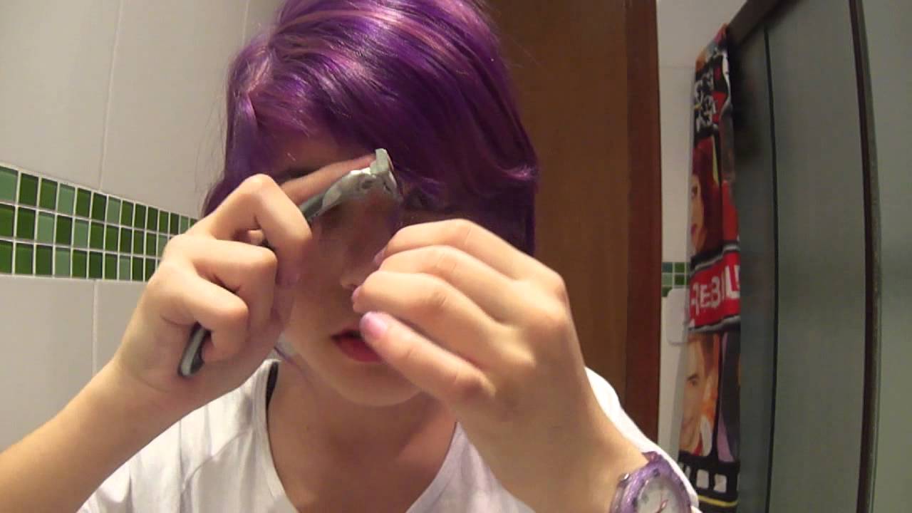 Como eu corto minha franjinha!!
