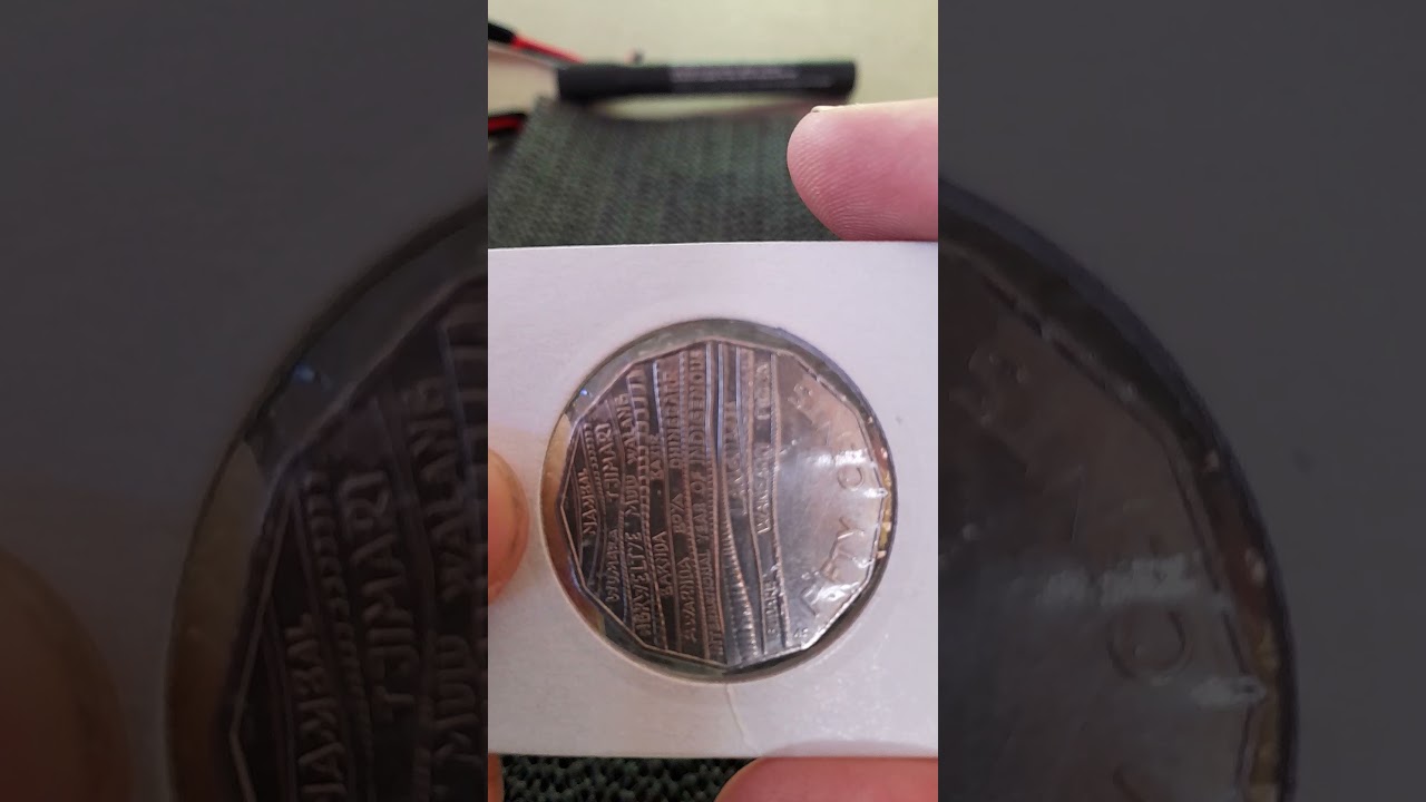 50c🌄 indigenous 2019 awesome coin