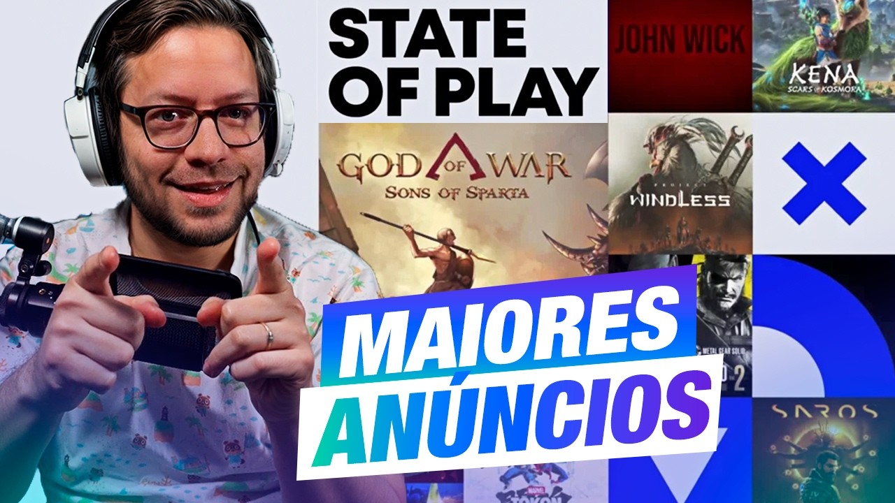 OS MELHORES ANÚNCIOS DO STATE OF PLAY 2026 | Projeto Atlas