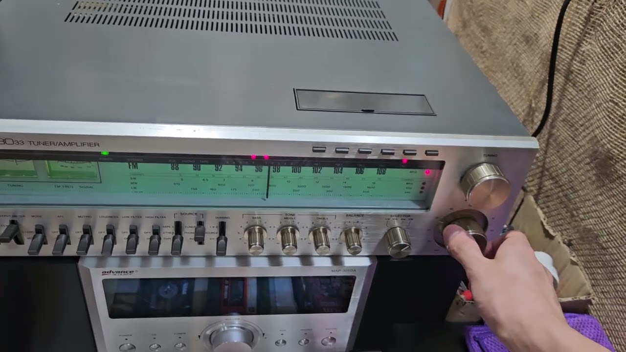 ITT Hi-Fi 8033 Стерео Ресивер Germany