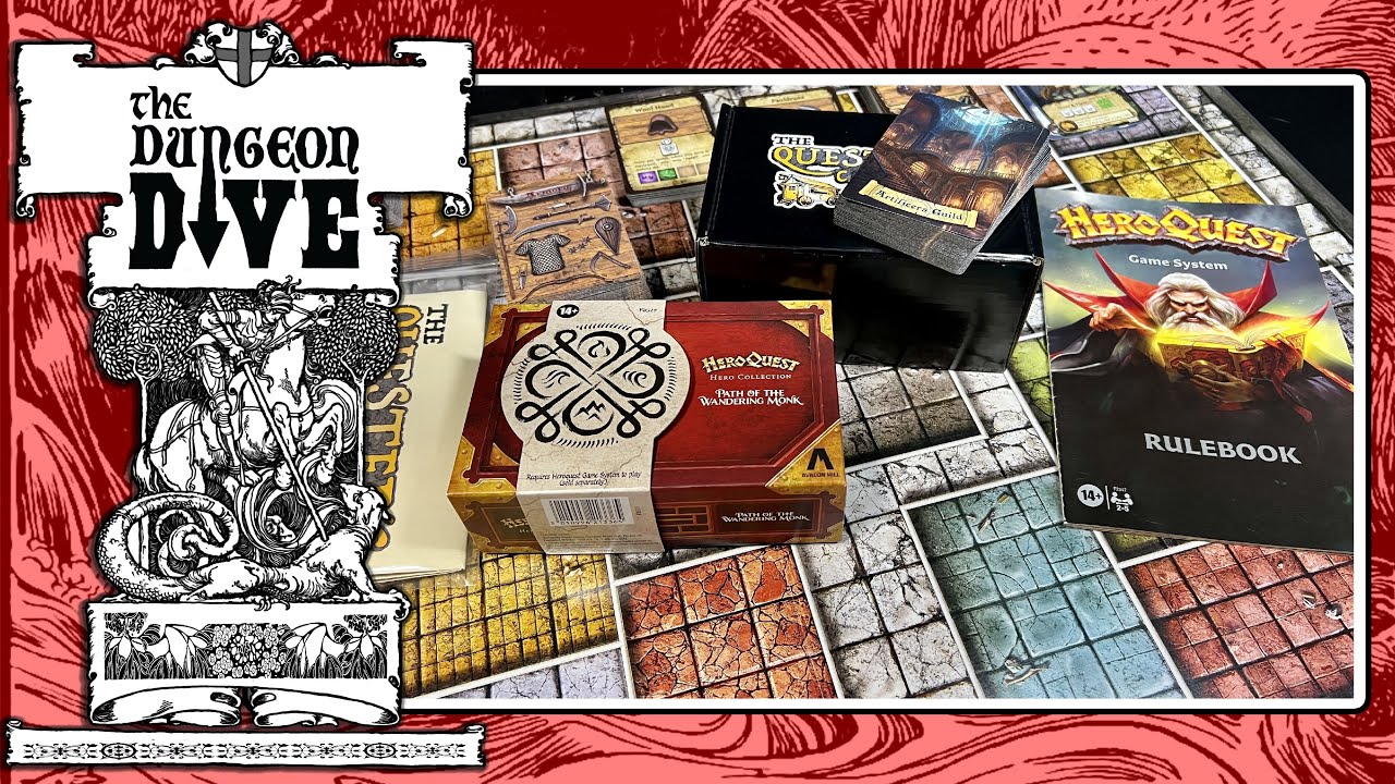 More Heroquest? More Heroquest! Advanced Armory, Monks, and More!