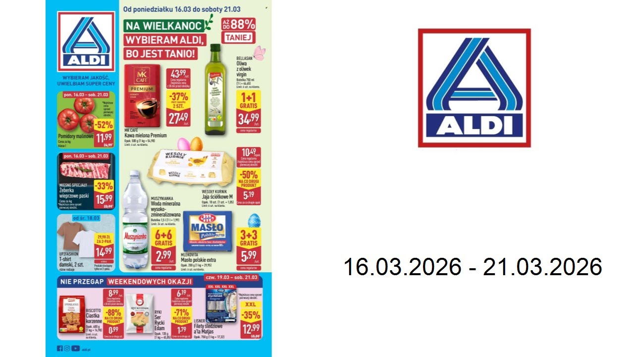 Gazetka ALDI - Pełna oferta - 16.03.2026 - 21.03.2026