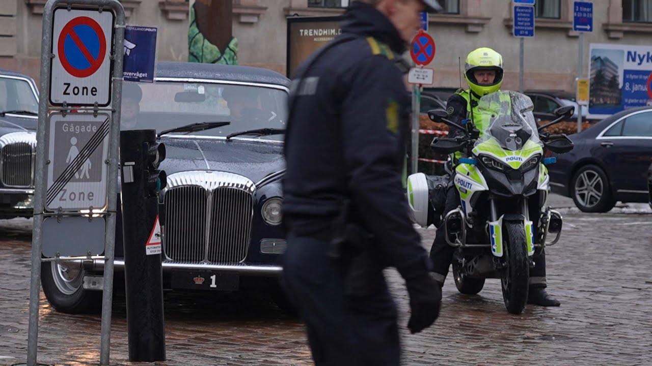 Denmark’s new King Frederik X and Queen Mary leave Aarhus cathedral