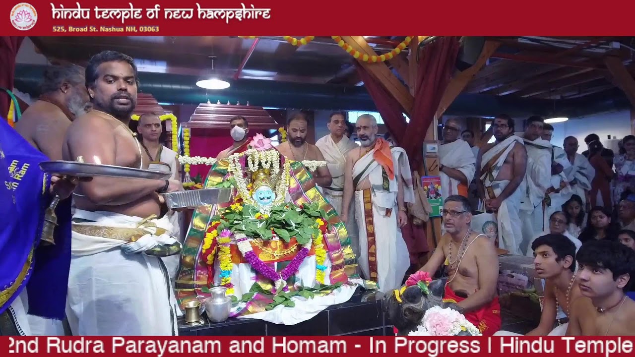 HTNH 18th Year Maharudram - 2026 - Hindu Temple of New Hampshire