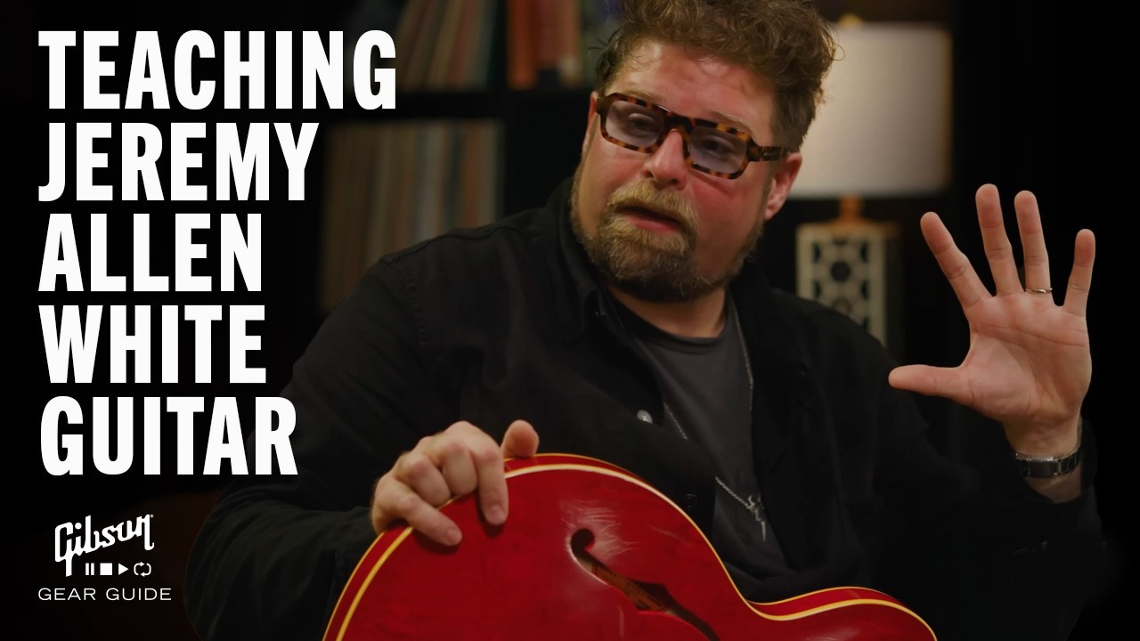 Teaching Jeremy Allen White (The Bear) guitar for Springsteen movie with JD Simo