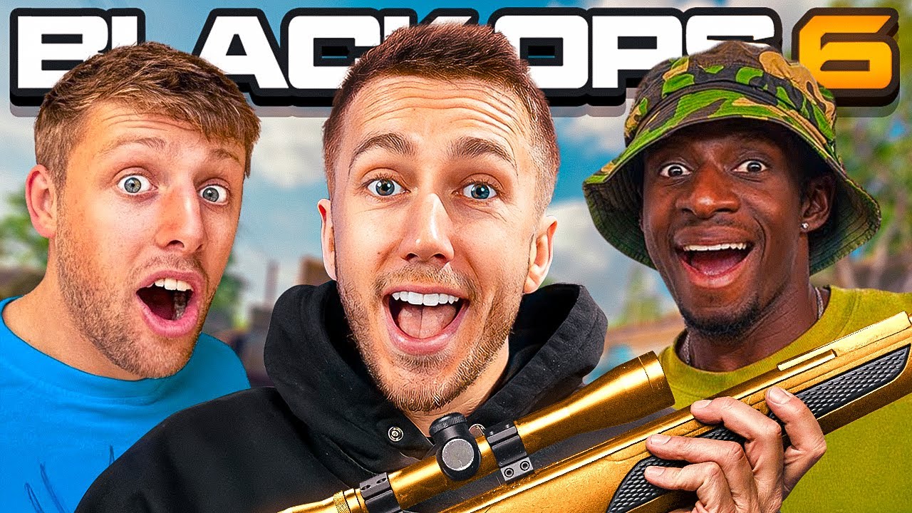 GETTING ANOTHER GOLD SNIPER WITH HARRY, TOBI & CAL! Miniminter Black Ops 6 Road To Diamond Snipers
