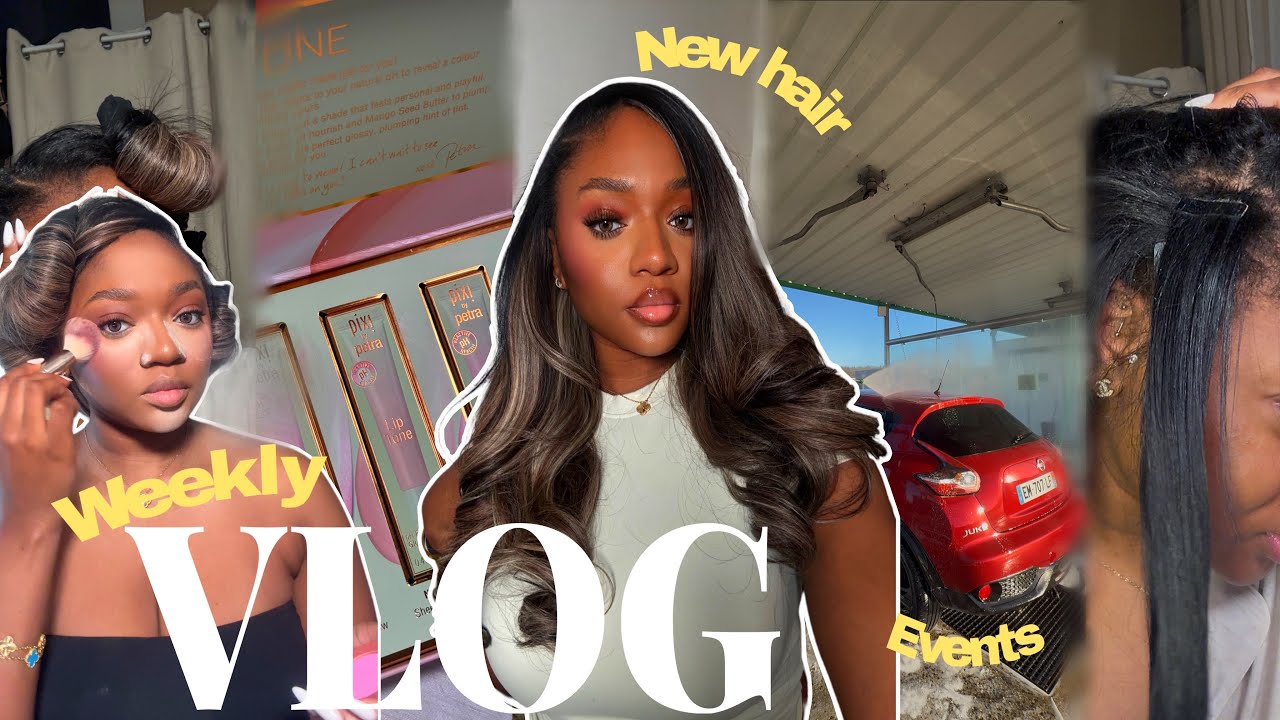 VLOG : Une semaine chill ! Event, New hair, unboxing,…