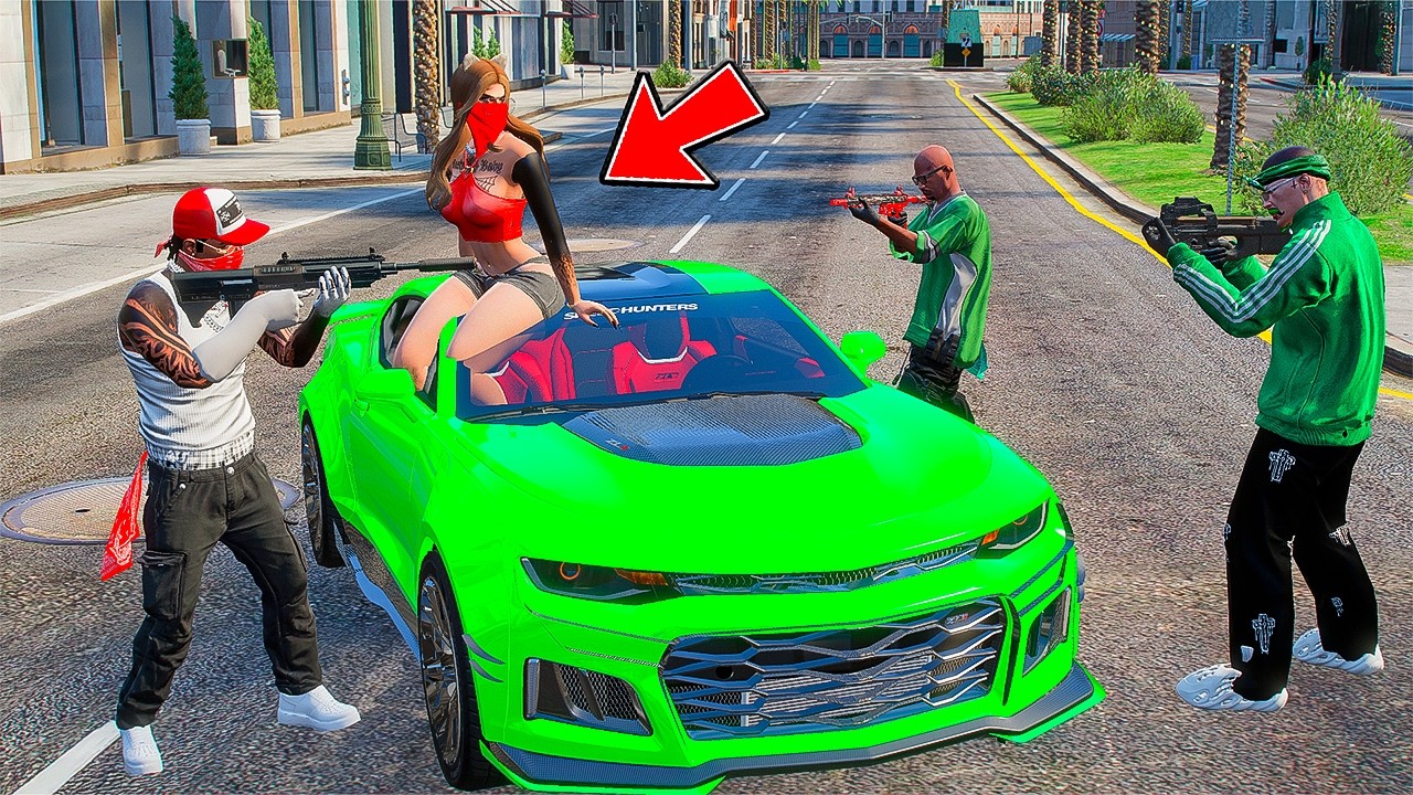 Saqueamos el Cargamento Pesadas de los Verdes con mi Novia GTA 5 Roleplay