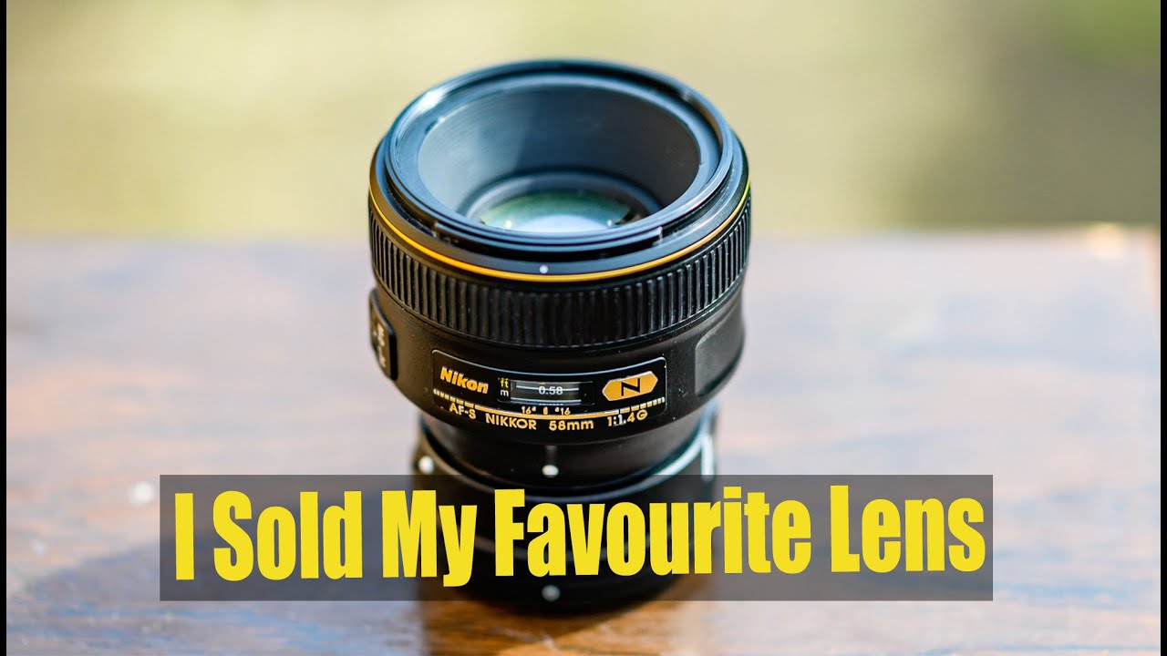 I've Sold My Favourite Lens! 58mm 1.4g