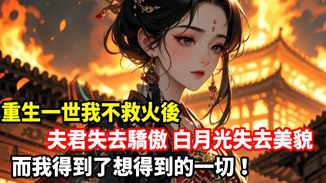 重生一世我不救火後，夫君失去驕傲，白月光失去美貌，而我得到了想得到的一切！