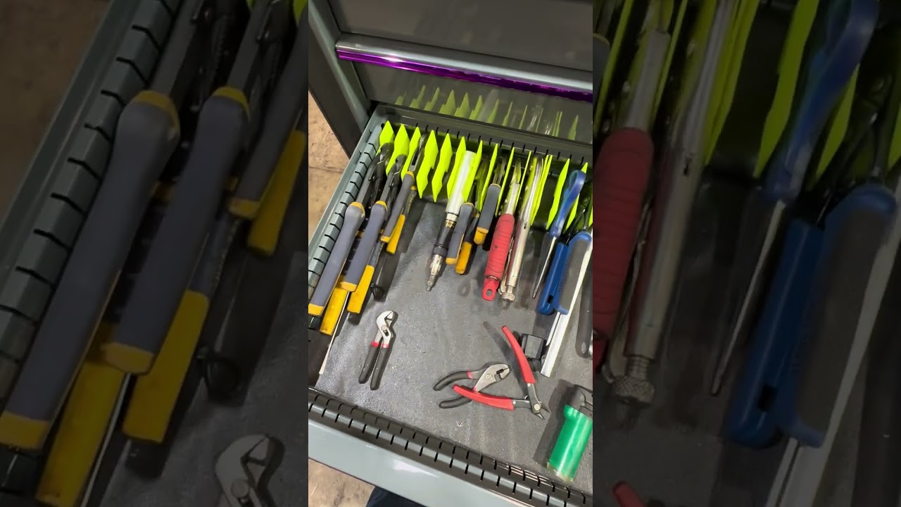 Snap on tool cart tour 