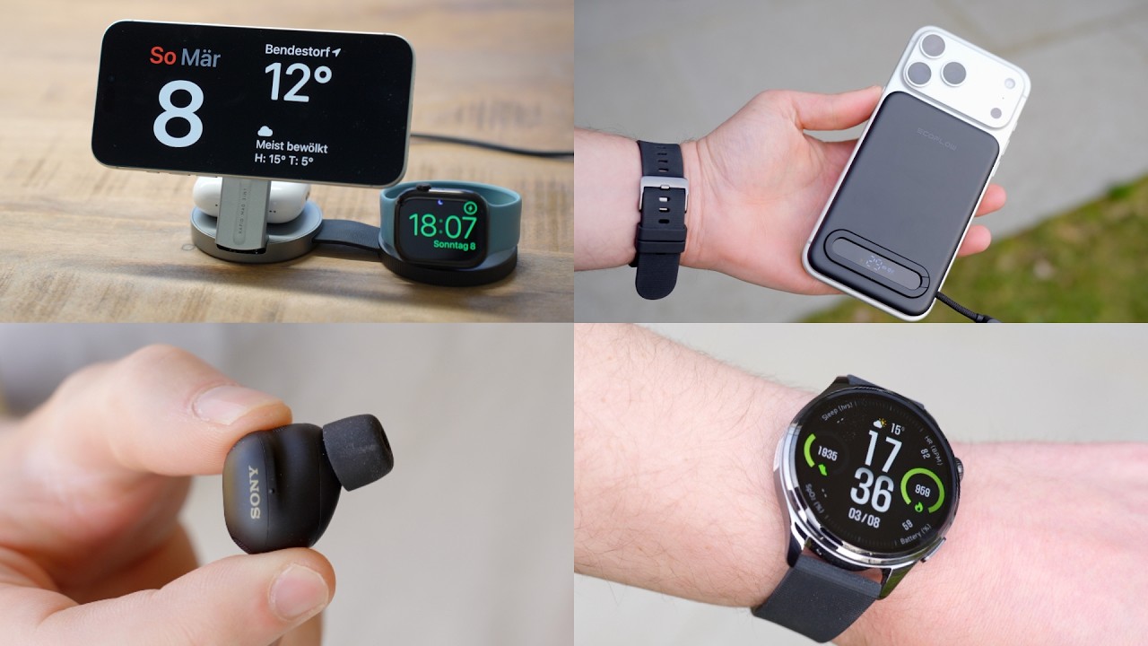 Praktische iPhone Gadgets! 🔋 EcoFlow Rapid Mag, Sony WF-1000XM6 & mehr
