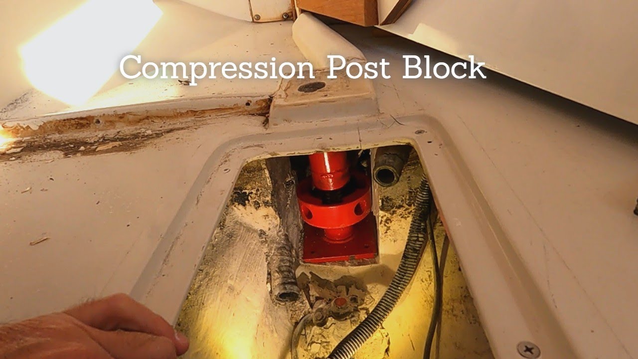 Sailboat Refit 34- New main Bulkhead and Compression Post Block