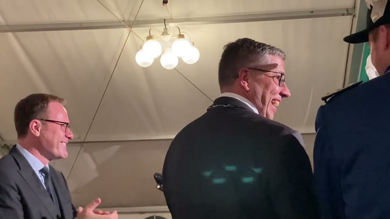 2023 Thorsten & Benedikt: Stadtorden von OB Dr. Keller -  Sch&uuml;tzenfest Volmerswerth
