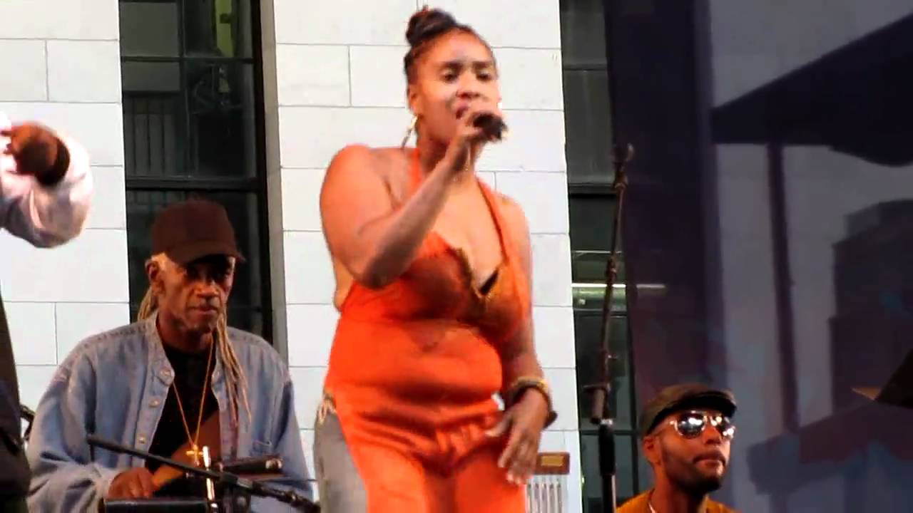 Shelley Nicole & The BRC Orchestra, Slippin' Into Darkness, Bryant Park, NYC 9-17-10