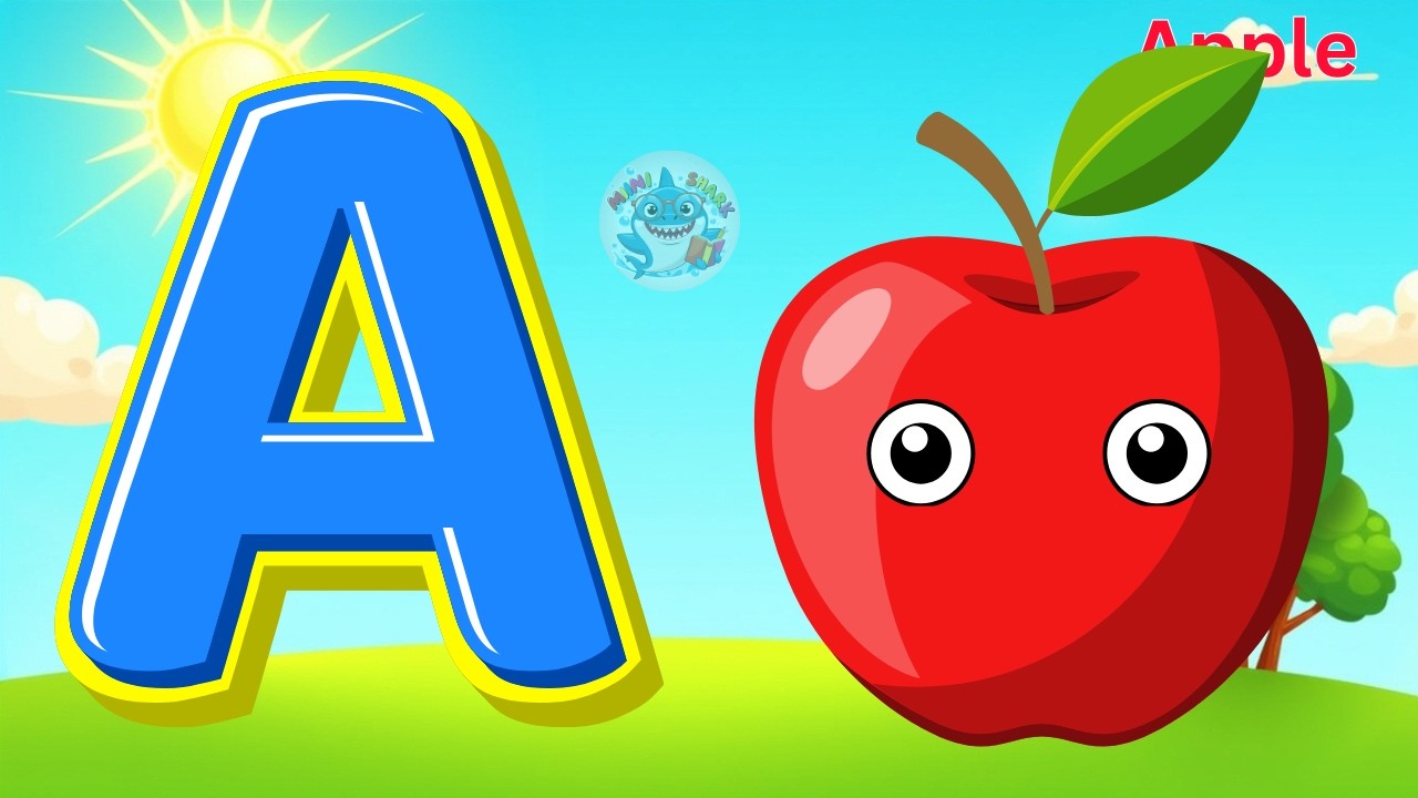 Phonics ABC Song for Children | Learn with Alphabet Sounds | Fun Learning for Kids | Mini Shark