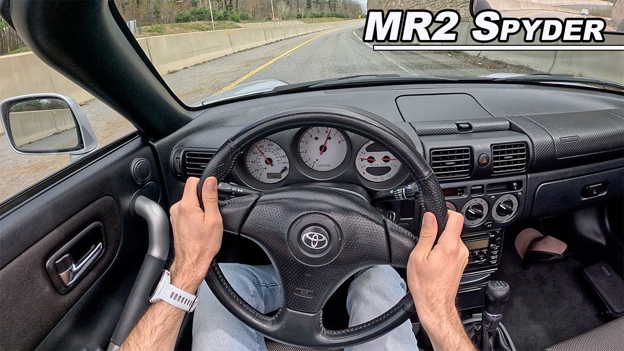 2002 Toyota MR2 Spyder - The Mid Engine Manual You Forgot (POV Binaural Audio)