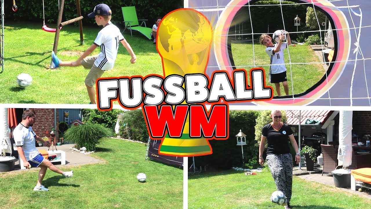 FUSSBALL WM Torwand Schießen ⚽️ Wer wird neuer FAMILY CHALLENGE WELTMEISTER? Lulu & Leon